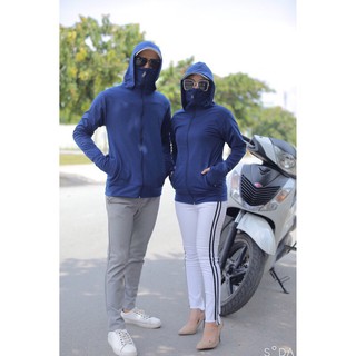 Áo khoác chống nắng nam nữ xỏ ngón 3 in 1