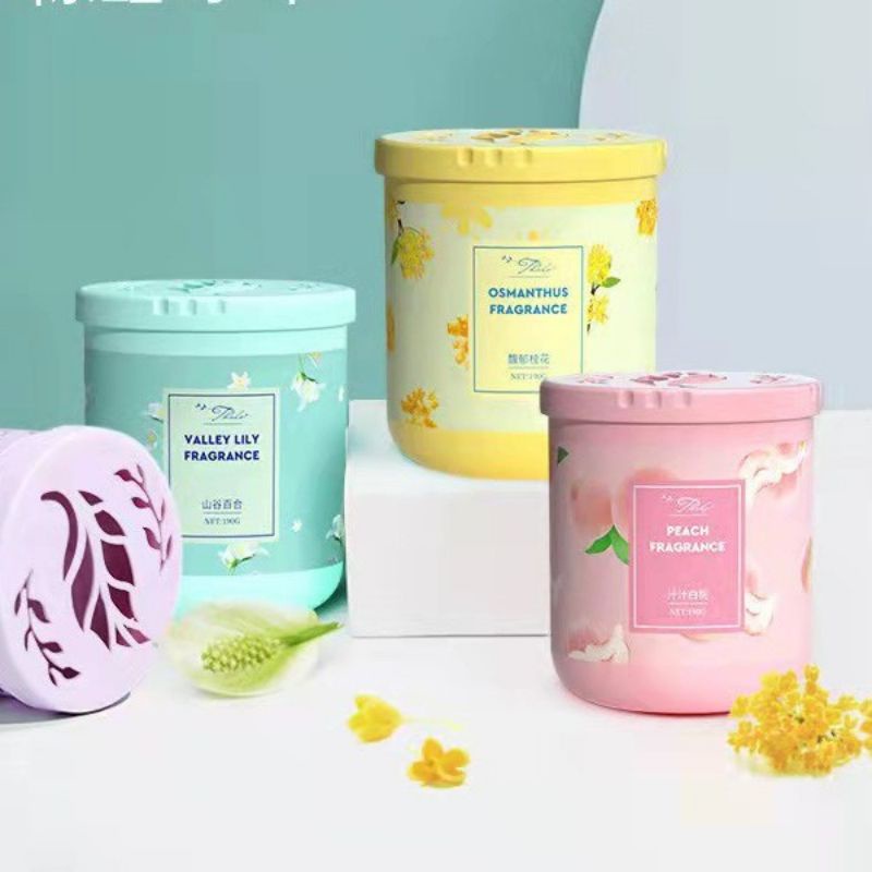 Sáp để phòng cao cấp 190g, mùi hương tự nhiên, lưu hương lâu dài, phòng ngủ, phòng vệ sinh, xe hơi - Soleil shop