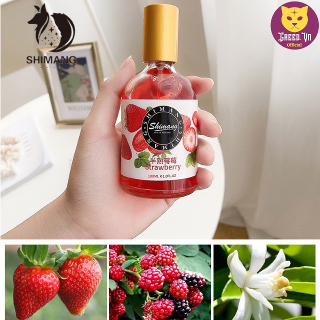 [HOT TIKTOK] Nước Hoa Nội Địa Shimang 100ML Body Mist Shimang Hương Hoa Quả, Xài Cực Đã [Chuẩn Nội Địa]