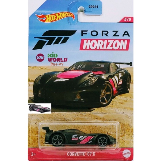 Xe mô hình Hot Wheels Forza Horizon Corvette C7.R GRP37.