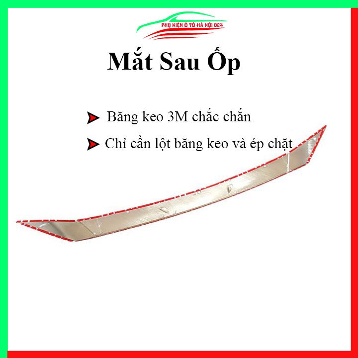 Ốp trang trí mặt ca lăng, viền mí capo CX5 CX-5 2018-2022