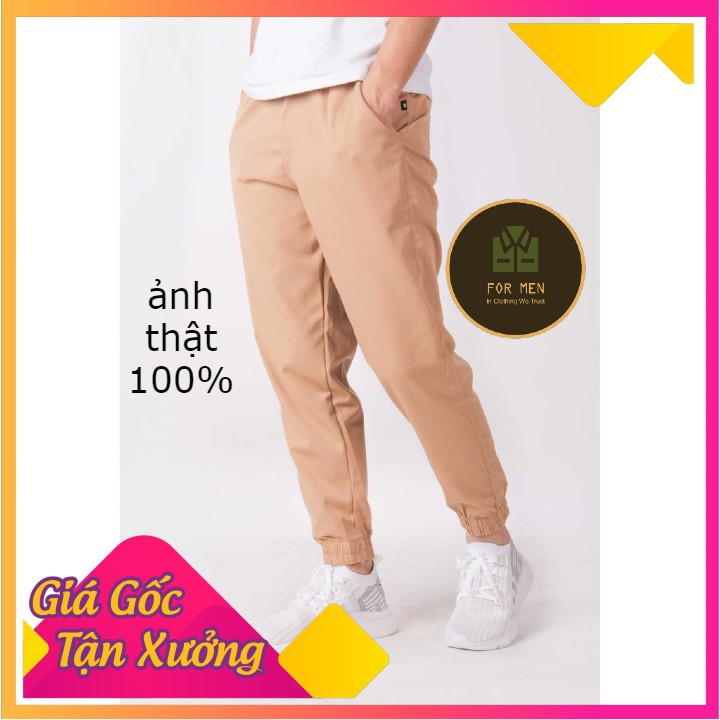 Quần jogger kaki nam cao cấp giá tốt chất lượng cao dáng thể thao năng động