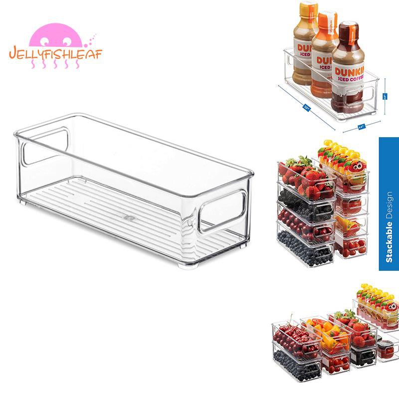 Hộp đựng thực phẩm bằng nhựa trong suốt có tay cầm dành cho tủ lạnh