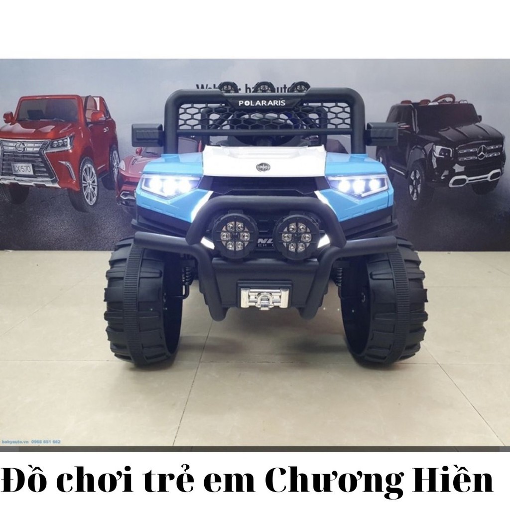 Ô TÔ TRẺ EM TỰ LÁI CHẠY ĐIỆN SF2000 phong cách độc đáo, 2 chỗ ngồi 2 động cở 12V ắc quy 12v - 7AH