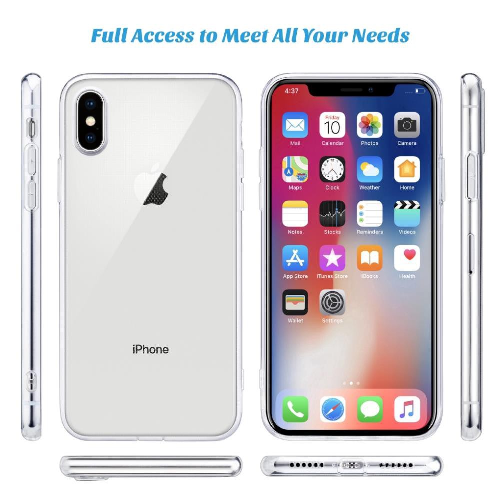 ỐP SILICON DẺOTRONG SUỐT CHO IPhone 11 Pro X 7 8 6 6S Plus XS Max 12 ProMax 2020