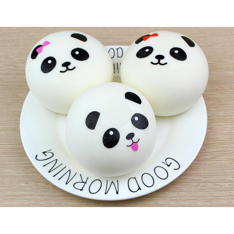 Đồ chơi squishy hình gấu trúc dễ thương kích thước 7cm