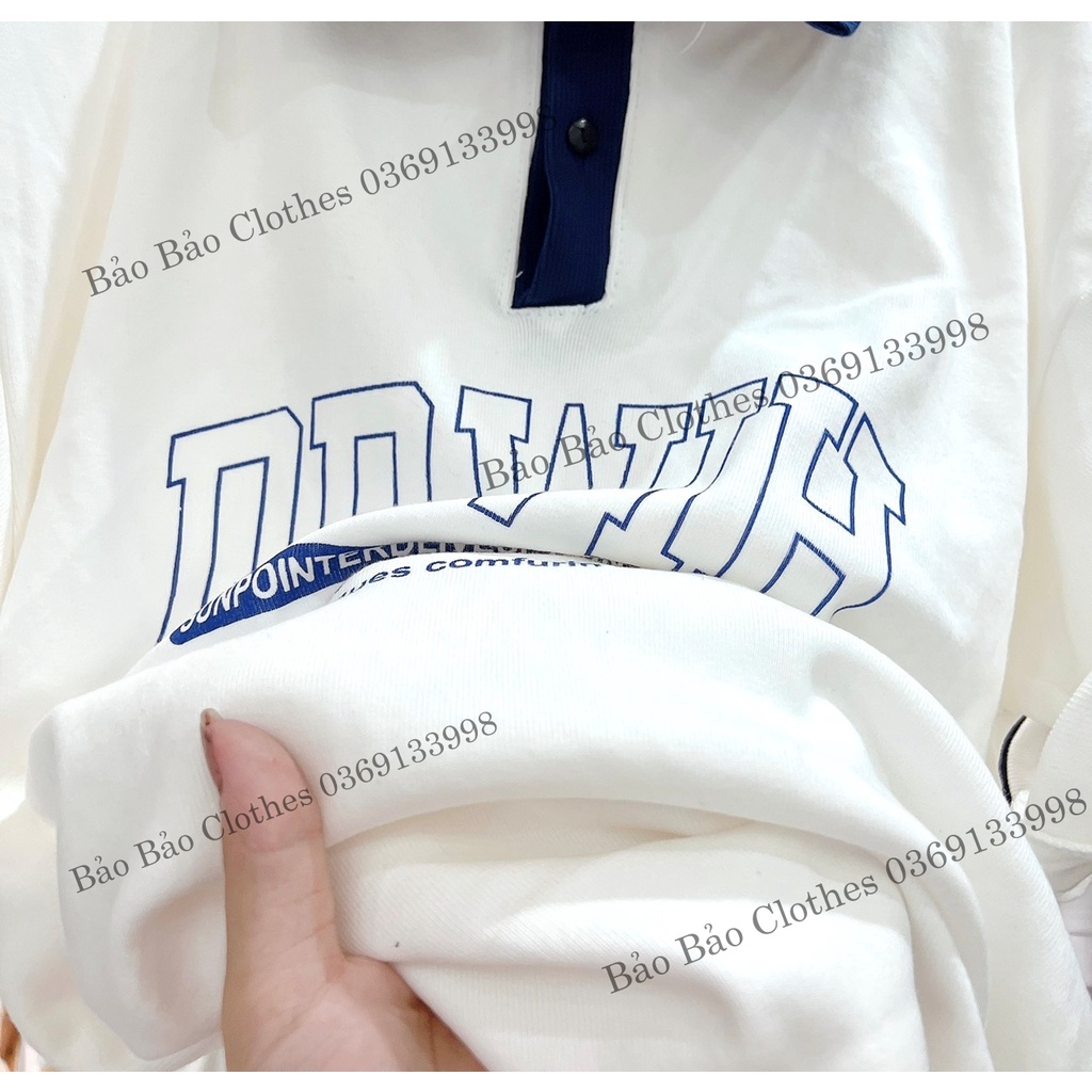 Áo Thun Polo Nam Nữ  Form Rộng Cổ Bẻ Endim Vải Dày Mịn Thoáng Mát Thiết Kế Thời Trang Kiểu Dáng Năng Động