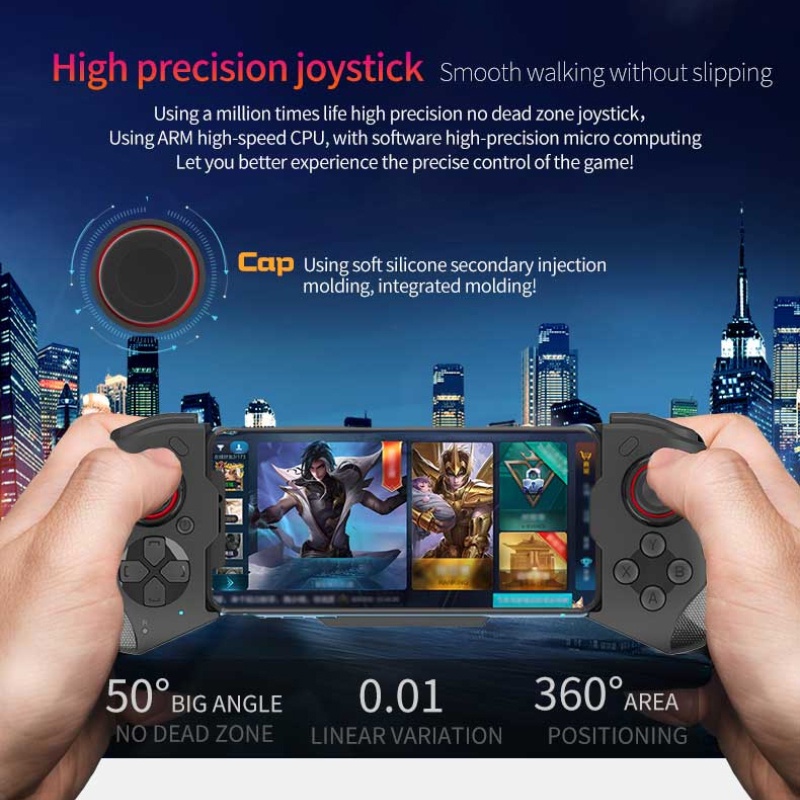 Tay cầm chơi game PUBG MOCUTE 060 bluetooth dành cho điện thoại iOS Android