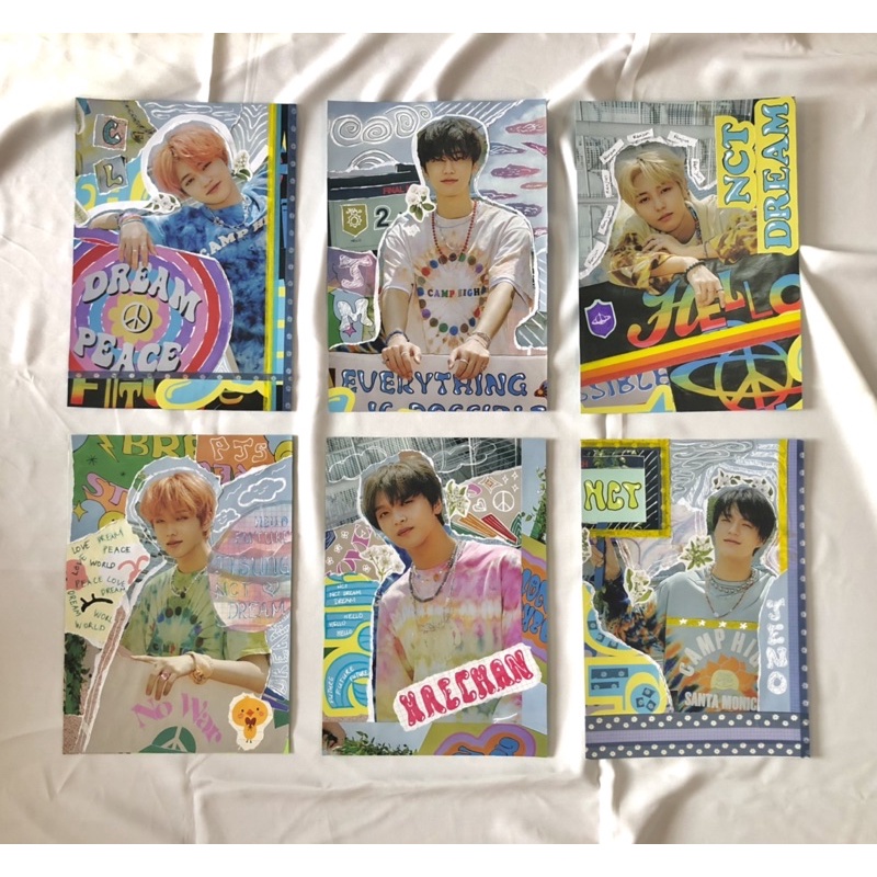 Sheet ngăn trang binder decor/ Binder Index sẵn size A4