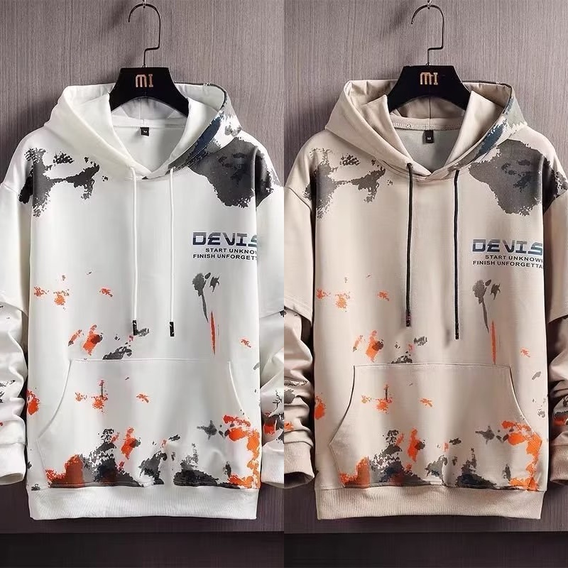Áo Hoodie Dáng Rộng Phong Cách Nhật Bản Thời Trang Mùa Thu Mới Cho Nam