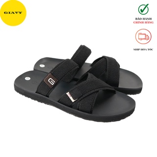 Dép nam quai chéo DTL345 - GIÀY GIAVY
