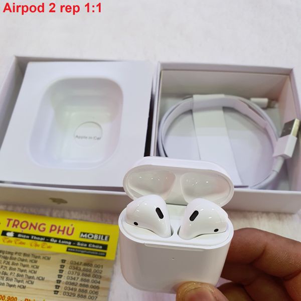 Tai nghe AP 2 Chip louda hồng ngoại, định vị đổi tên, full tính năng, thời trang và nhỏ gọn