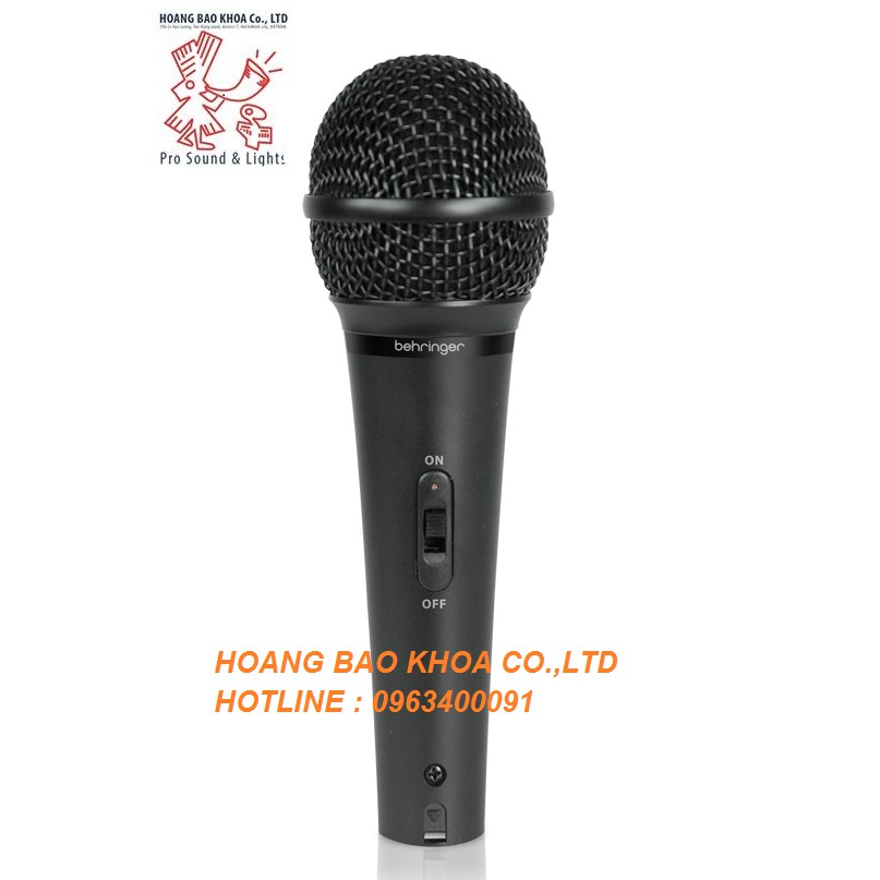 Microphone Behringer ULTRAVOICE XM1800S - BỘ 3 CÁI