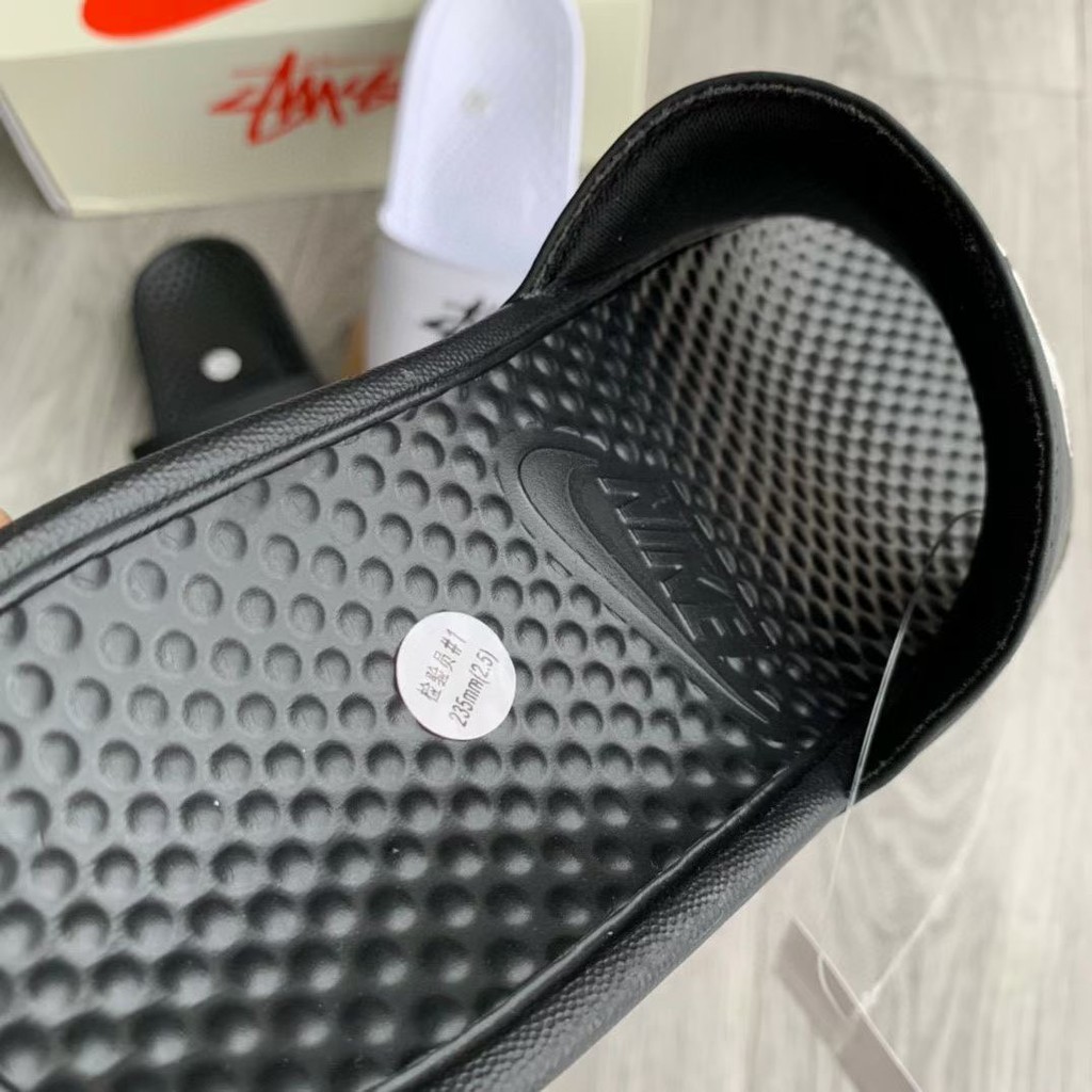 Dép Lê Thời Trang Sành Điệu✖️ Dép Lê Benassi Off Noir Màu Đen Thời Trang Dành Cho Nam Và Nữ