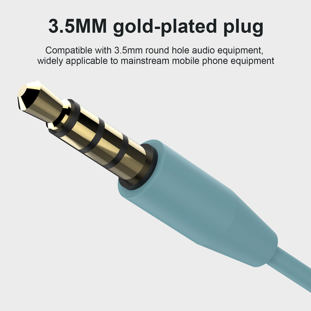 Tai Nghe Nhét Tai Jack 3.5mm Âm Thanh Sống Động | BigBuy360 - bigbuy360.vn