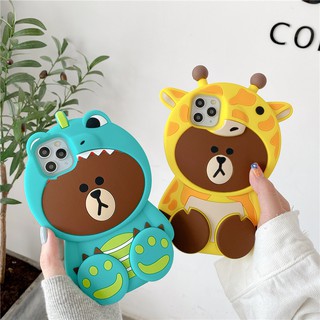 Apple iphone case for iphone 11 11pro max 6s plus 7 8 plus xr x xs max 12 12 pro max mini lx silicone 3d cartoon soft phone case