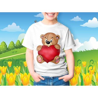 Áo Thun Bé Gái - Hoạt Hình - Gấu cute - Cao Cấp