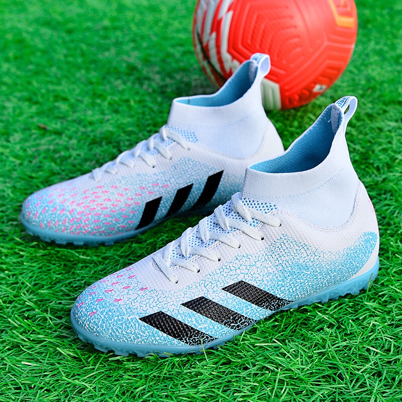 TF Giày bóng đá High Top Breaking Nails Các môn thể thao ngoài trời chuyên nghiệp Đào tạo thanh thiếu niên Kích thước người lớn: 35-45