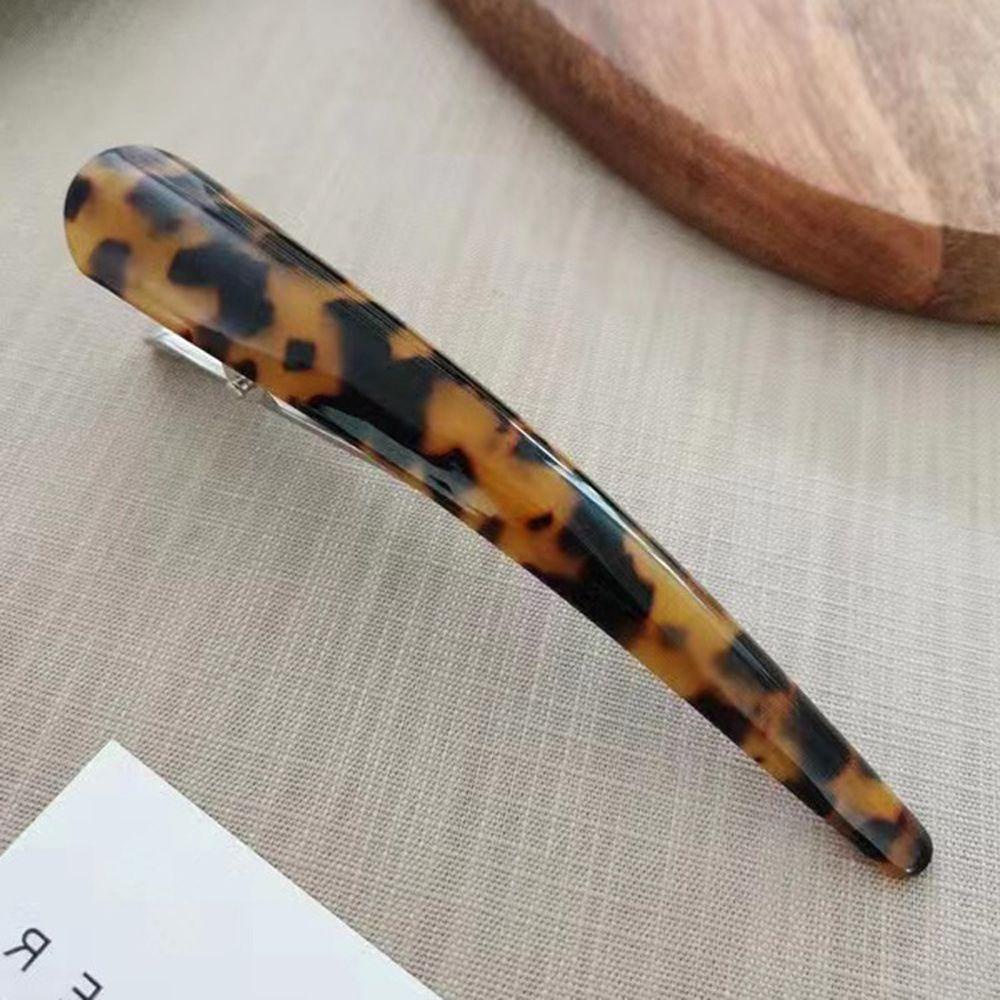 VANES1 Kẹp Tóc Mỏ Vịt Cỡ Lớn Phong Cách Vintage Đơn Giản Cho Nữ