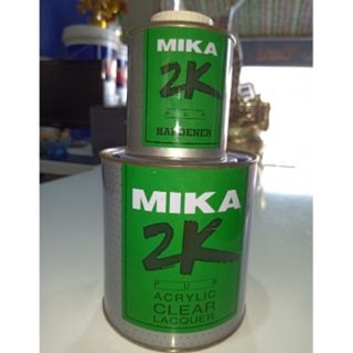 Dầu bóng 2K tăng độ cứng 2 thành phần Mika - bộ 1L