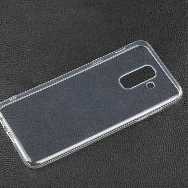 Ốp lưng samsung A6 plus 2018 silicon dẻo trong suốt siêu mỏng 0.5mm
