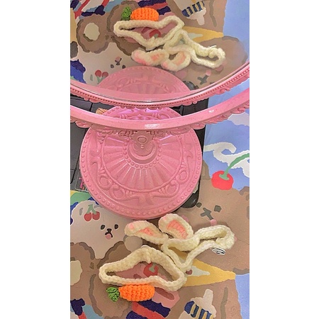 SẴN vòng tay đan len siêu cute