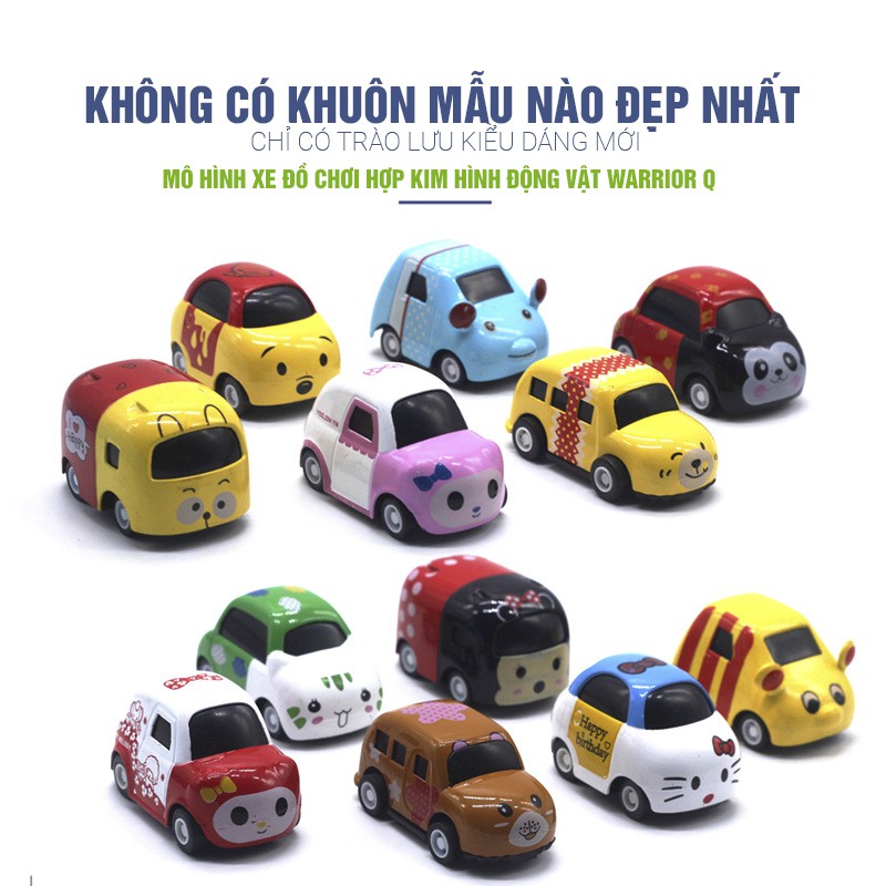 Mô hình ô tô hợp kim-Bộ 6 miếng ô tô đồ chơi hoạt hình ô tô Huili-ô tô cho bé | BigBuy360 - bigbuy360.vn