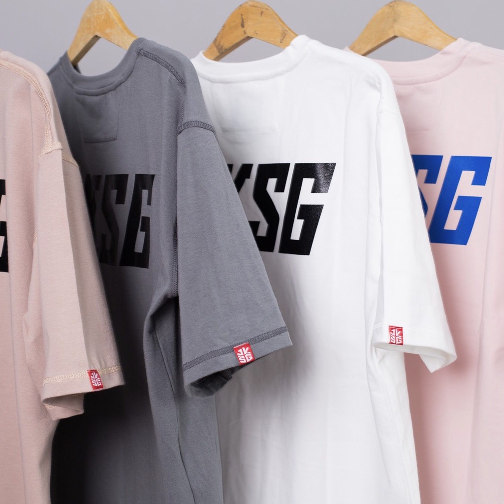 Áo Thun Cotton Cao Cấp Ngắn Tay Nam, Chất Đẹp Co Giãn Tốt, Dày Dặn, Logo JKSG Cá Tính, Năng Động Trẻ trung Thời Thượng