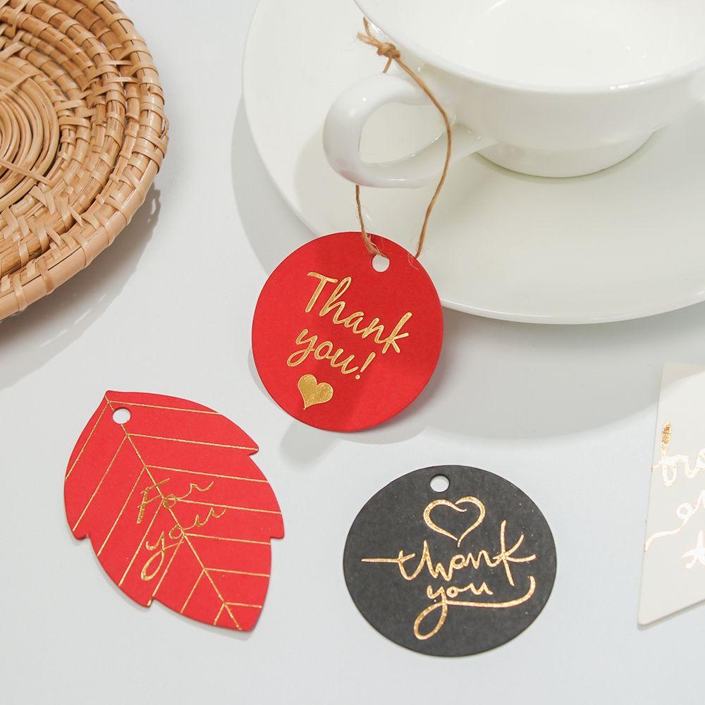 Nhãn Dán Hộp Quà Chữ Thank You Độc Đáo Trang Trí Tiệc Cưới DIY