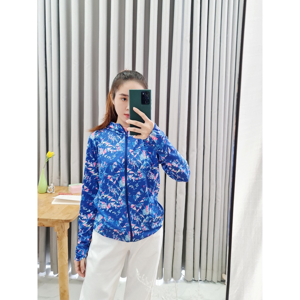 Q9341 - Áo khoác Uniqlo in họa tiết 15