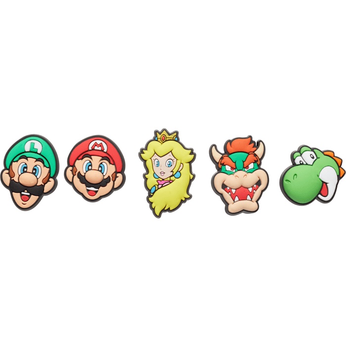 CROCS Bộ 5 Nhân Vật Trong Game SUPER MARIO
