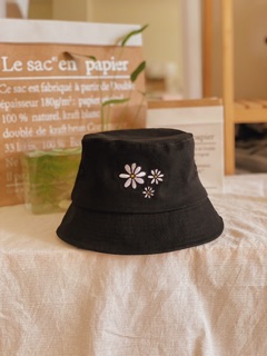 NÓN BUCKET DAISY, Nón bèo, nón có vành