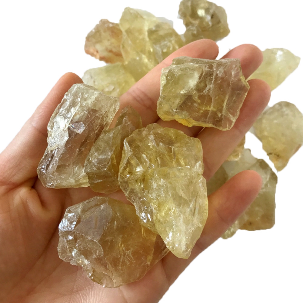 BEAUTY 50g Geography Teaching Sample|Raw|Home Decoration Natural Citrine Ore