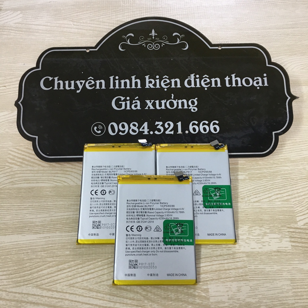 Pin zin Oppo A15S / A15 Blp817