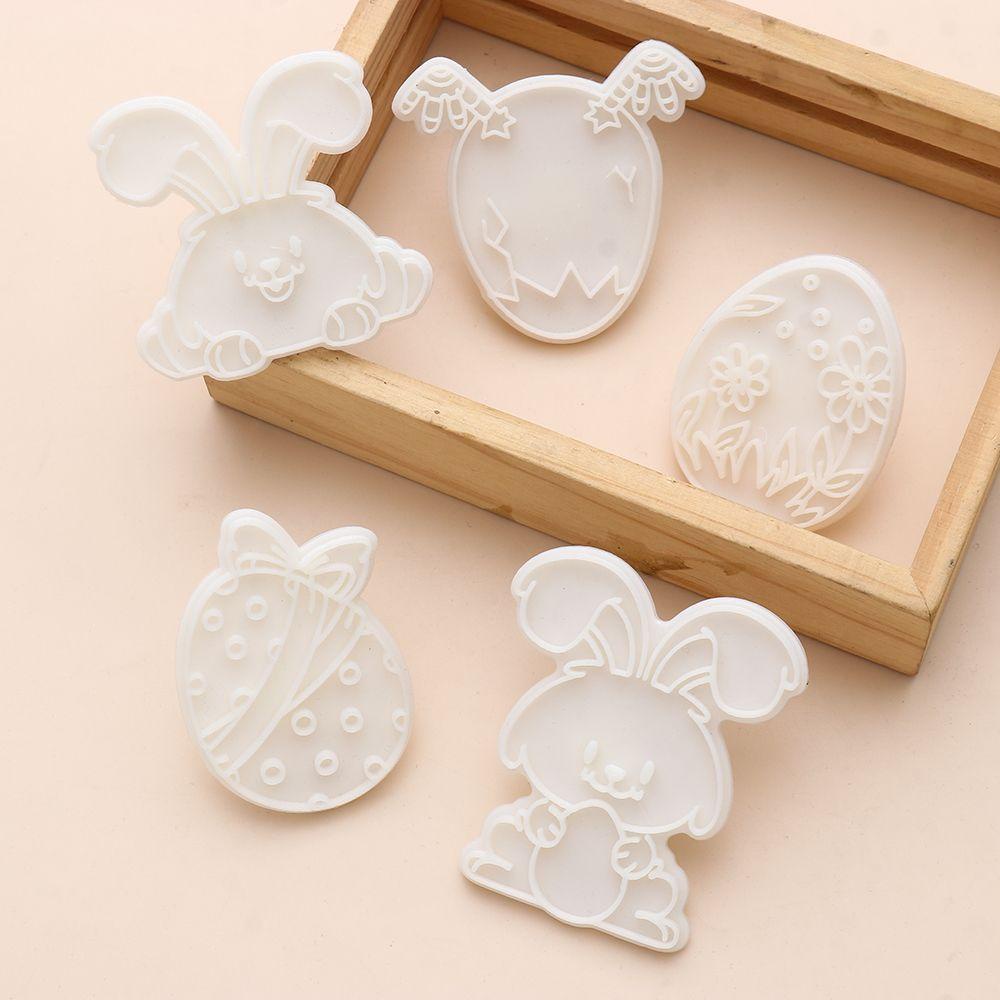 LAKAMIER Khuôn Cắt Bánh Quy Trang Trí Phục Sinh Mới