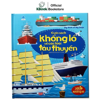 Sách - Big book - Cuốn sách khổng lồ về các loại tàu thuyền
