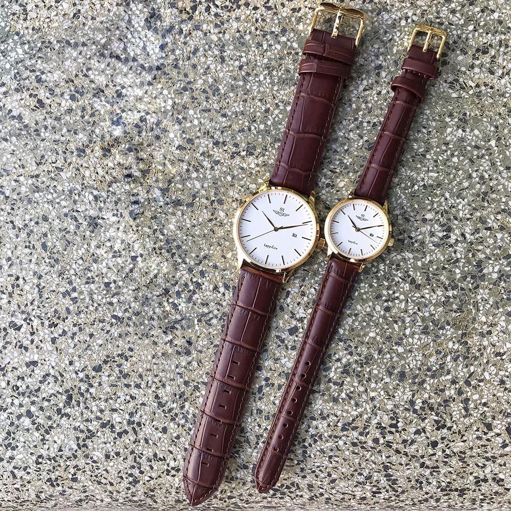 đồng hồ nam nữ SRWATCH SG3001.4602CV - SL3001.4602CV Mặt kính Sapphire , chống chầy chống nước , BH 24 tháng