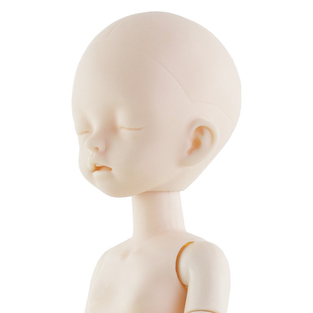 New Arrive 1/6 Jointed Female Doll Head Parts (No Makeup)for BJD Doll Accessories