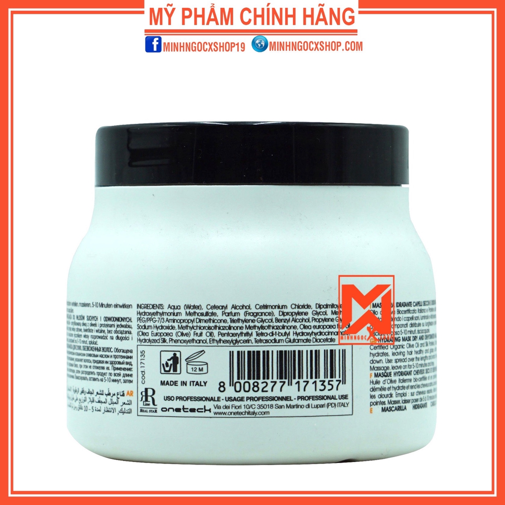 Ủ tóc - kem ủ tóc chăm sóc tóc khô hư tổn HYDRA STAR 500ml chính hãng