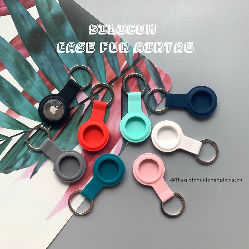 [CASE AIRTAG] - Bao đựng móc khóa Airtag Siêu Bền [ Chất liệu SILICON & DA SIMILI ] [Chống trầy] | BigBuy360 - bigbuy360.vn