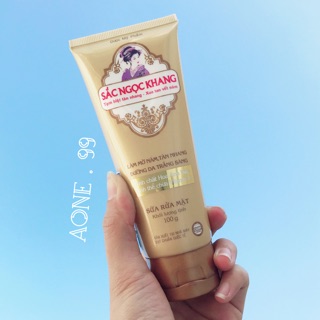 (CHÍNH HÃNG) 01 TUÝP Sữa Rữa Mặt Sắc Ngọc Khang - 100g/tuýp