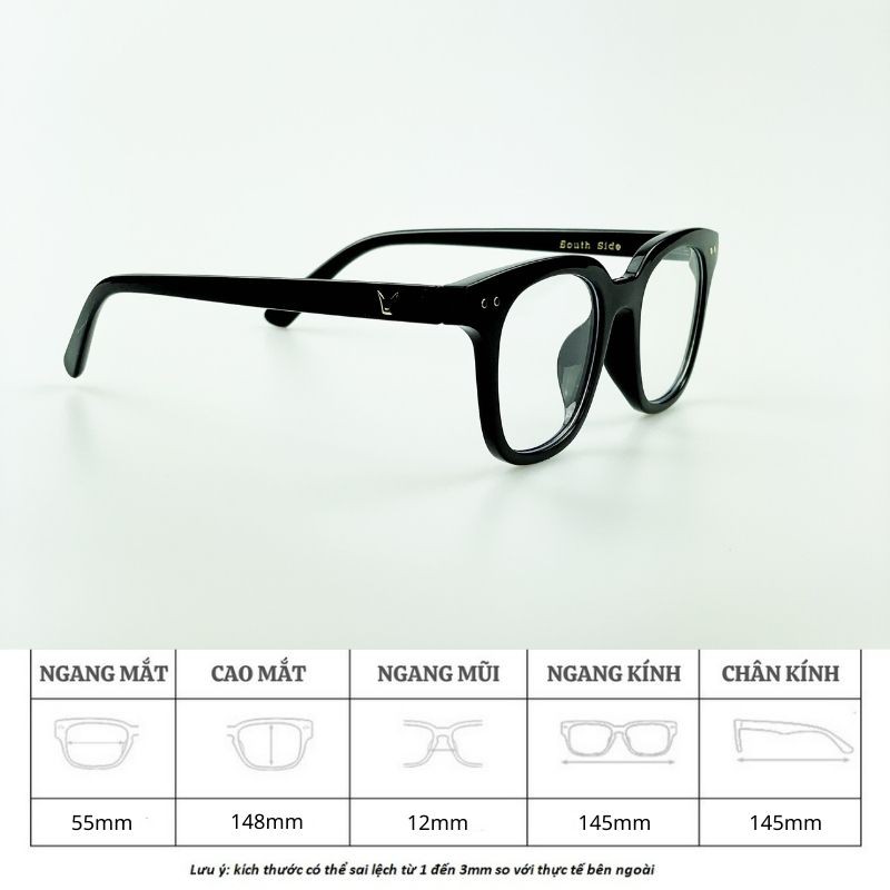 HOTTREND-Kính đổi màu nam nữ chữ V Hàn Quốc- Kính gọng giả cận GM nam nữ đổi màu dùng cả ngày và đêm hàng chất lượng cao | BigBuy360 - bigbuy360.vn