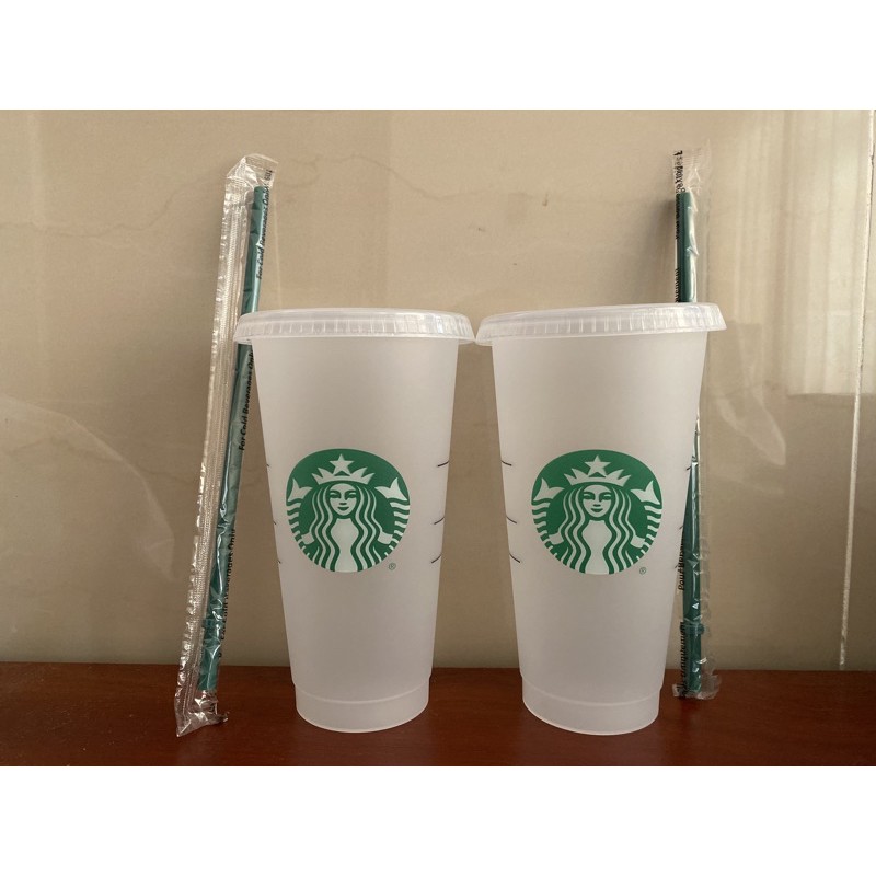 BILL US - Ly nhựa nước lạnh tái sử dụng Starbucks Reusable cold cup Original size venti