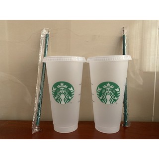 BILL US - Ly nhựa nước lạnh tái sử dụng Starbucks Reusable cold cup Original, Phục sinh, Đổi màu size venti