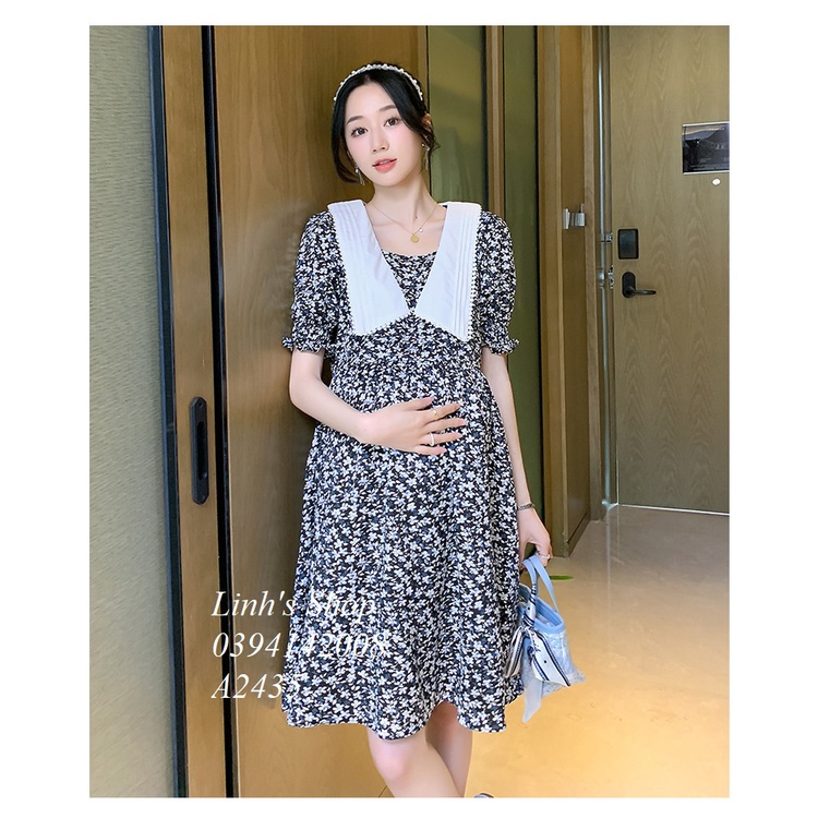 Váy Bầu Đầm Bầu Xinh A2435