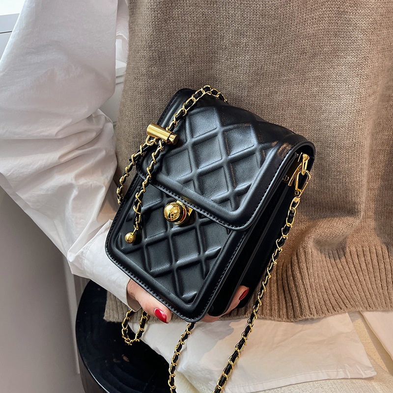 Túi Đeo Chéo Đựng Điện Thoại Dạng Vuông Nhỏ Dễ Phối Đồ Thời Trang Cho Nữ