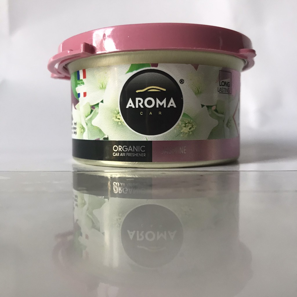 Hương Hoa Nhài - Sáp Thơm Ô Tô Cao Cấp Aroma Organic 40g Của Pháp