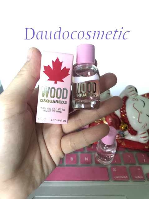 [ mini ] Nước hoa nữ DSQUARED2 Wood Pour Femme EDT 5ml | Thế Giới Skin Care