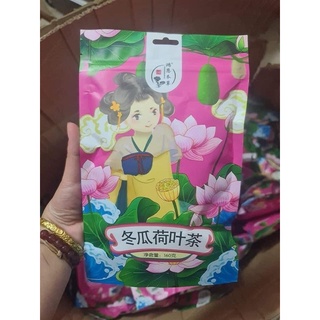 Trà giảm cân bí đao lá sen