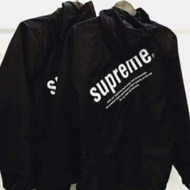 Áo khoác supreme vải dù